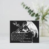 Carte Postale La prière de Dieter (blanche) (Debout devant)