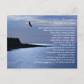 Carte Postale La prière de saint François (Devant)