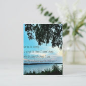 Carte Postale La prière de sérénité (Debout devant)