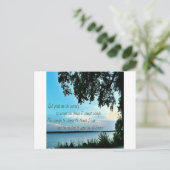 Carte Postale La prière de sérénité (Debout devant)