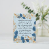 Carte Postale La prière d'une mère pour son fils (Debout devant)