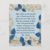 Carte Postale La prière d'une mère pour son fils (Devant)