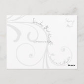 Carte Postale La Primavera en détail (Dos)