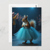 Carte Postale La princesse écureuil (Devant / Derrière)