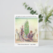 Carte Postale La princesse et le conte de fées du garçon de jard (Debout devant)