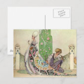 Carte Postale La princesse et le jardinier de Kay Nielsen (Devant / Derrière)