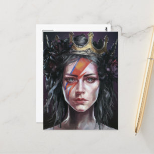 Carte Postale La princesse rockstar