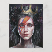 Carte Postale La princesse rockstar (Devant)