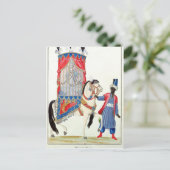 Carte Postale La princesse turque sur le chemin de la mosquée (Debout devant)