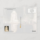 Carte Postale La princesse Tuvstarr contemple sa réflexion (Dos)