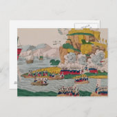 Carte Postale La prise d'Alger par les Français (Devant / Derrière)