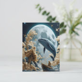 Carte Postale La prise lunaire du pêcheur (Debout devant)