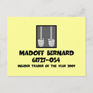 Carte Postale La prison d'Anti Bernard Madoff