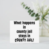 Carte Postale La prison du comté (Debout devant)