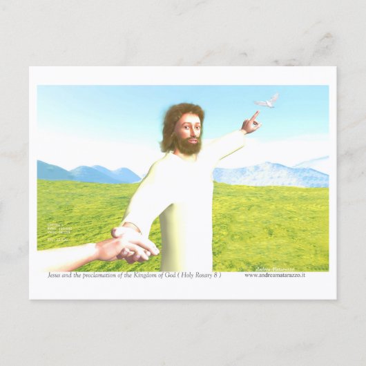 Carte Postale La proclamation du Royaume de Dieu (Devant)