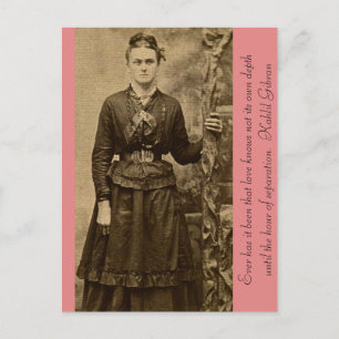 Carte Postale La profondeur de l'amour dans l'heure de la sépara