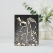 Carte Postale La promenade avec arrière - plan (Debout devant)