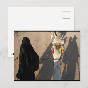 Carte Postale La promenade du chameau