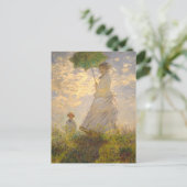 Carte Postale "La promenade" - Monet (Debout devant)