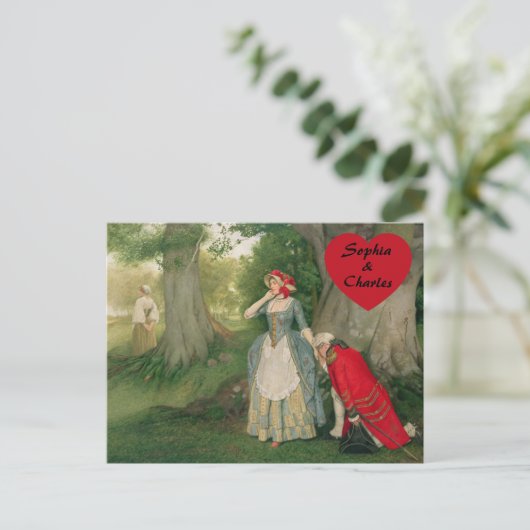 Carte Postale La Proposition de Sir James Dromgole Linton (Debout devant)