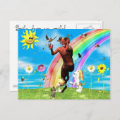 Carte Postale La propre HECK privée du diable (Devant / Derrière)