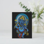 Carte Postale La prospérité de Ganesh (Debout devant)