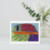 Carte Postale La puce (Debout devant)