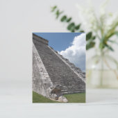 Carte Postale La pyramide de Kukulcan 2 (Debout devant)