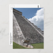 Carte Postale La pyramide de Kukulcan 2 (Devant / Derrière)