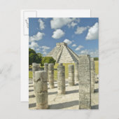 Carte Postale La pyramide de Kukulkan (Devant / Derrière)