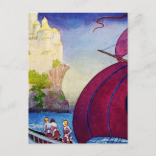 Carte Postale « La Quête du Graal » par Thomas Mackenzie