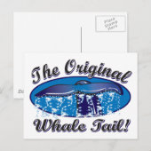 Carte Postale La Queue-Baleine-Originale (Devant / Derrière)