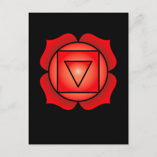 Carte Postale La racine du chakra