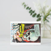 Carte Postale La Radio Monster Kid Rencontre Le Crâne Qui Crie (Debout devant)