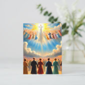 Carte Postale La Rapture : L'art religieux chrétien (Debout devant)