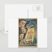 Carte Postale LA RAVEN par Philip J. Riley (Devant / Derrière)