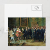 Carte Postale La réception des Ambassadeurs (Devant / Derrière)