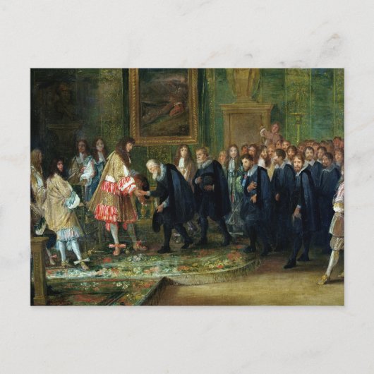 Carte Postale La réception des Ambassadeurs (Devant)