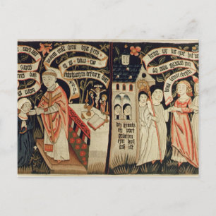 Carte Postale La recherche après la vérité, allemand, c.1490