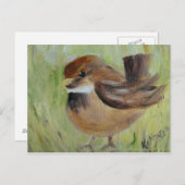 Carte Postale La recherche de l'herbe (Devant / Derrière)