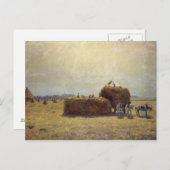 Carte Postale La récolte (Devant / Derrière)