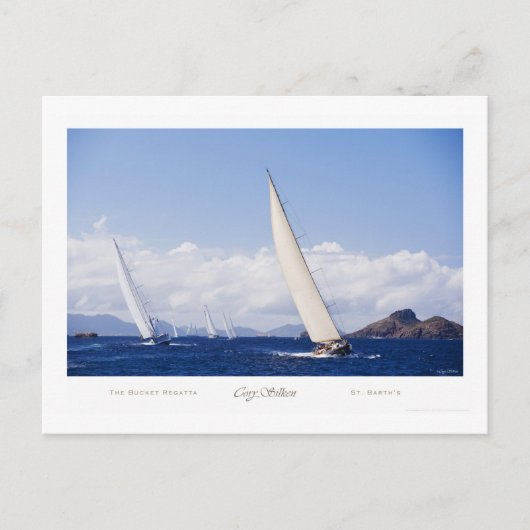 Carte Postale La régate des seaux (Devant)