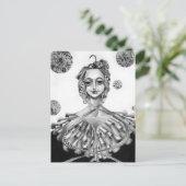 Carte Postale La reine (Debout devant)