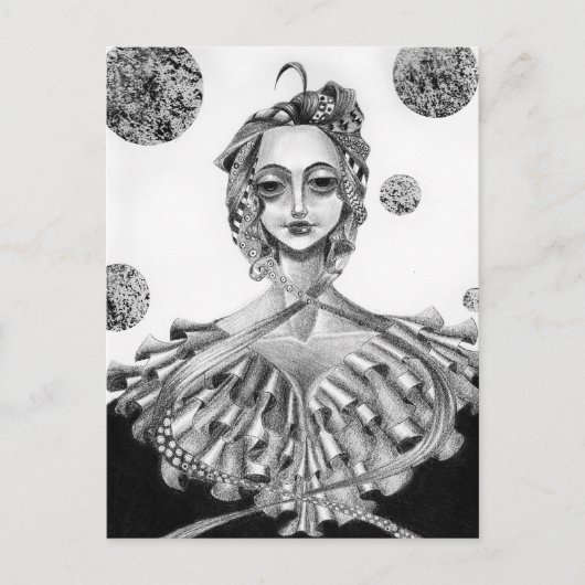 Carte Postale La reine (Devant)