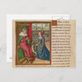 Carte Postale La reine de Saba (Devant / Derrière)