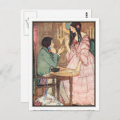 Carte Postale La Reine des Coeurs par Florence Harrison (Devant / Derrière)