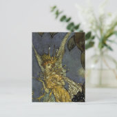 Carte Postale "La reine des fées" par Edmund Dulac (Debout devant)