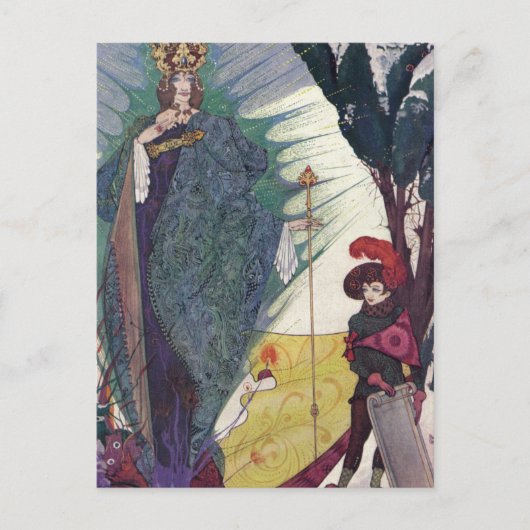 Carte Postale La reine des neiges 1 (Devant)