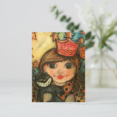 Carte Postale La reine d'Halloween (Debout devant)