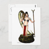 Carte Postale La Reine du Serpent (Devant / Derrière)